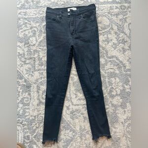 Abercrombie High Rise Super Skinny Ankle Jeans